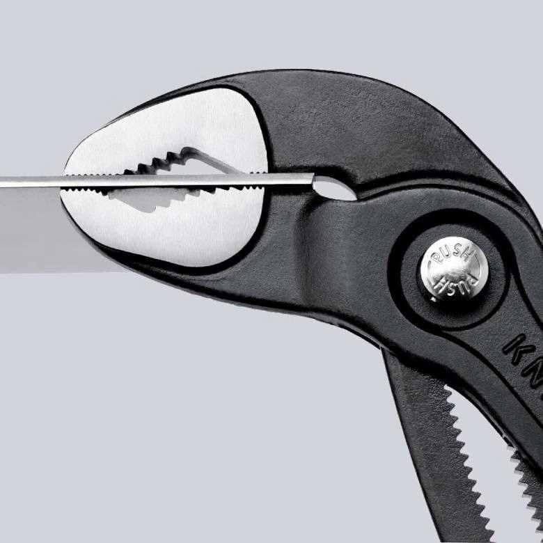 Knipex Zangen-Set (SB-Karte/Blister) 00 31 20 V01 & Cobra® Wasserpumpenzange, 150 mm, Muttern bis 30