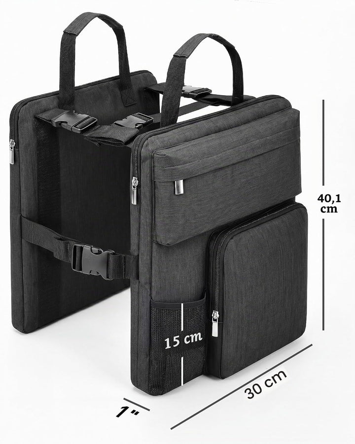 BS-VOG Über-Koffer-Organizer für Handgepäcktasche mit Getränkehalter | Packing Cubes für Koffer, ver