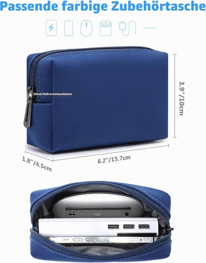 HYZUO 13,3-14 Zoll Laptop Hülle Tasche mit Standfunktion für MacBook Pro 14 M5/M4/M3/M2/M1 2026-2021