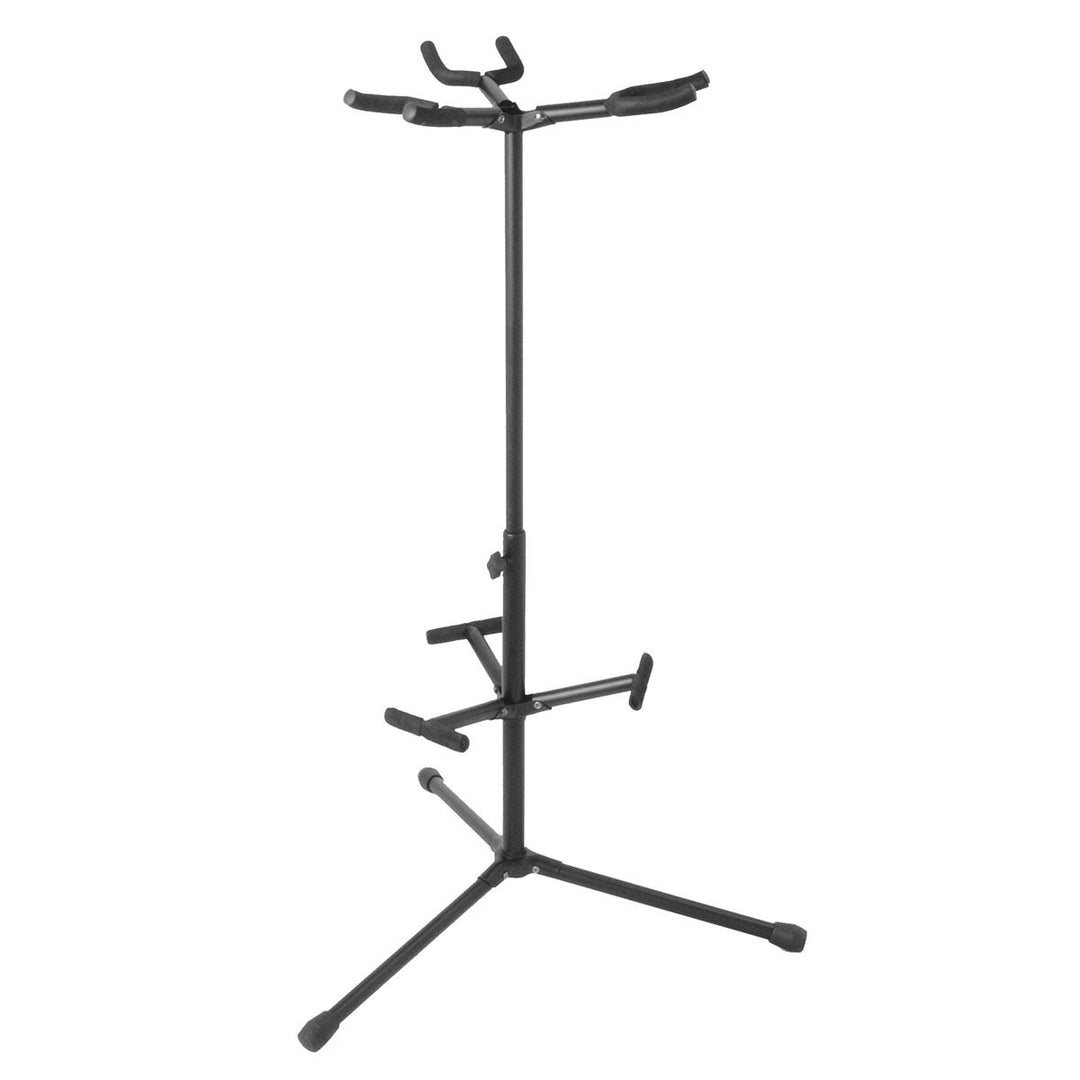 On-Stage GS7355 Hang-It Dreifach-Gitarrenständer, Schwarz, Dreifach