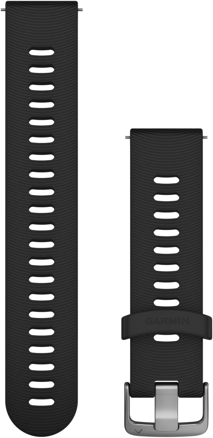 Garmin Schnellwechsel-Armband, 22mm, Leder, einfach ein- und ausklicken, Wechsel ohne Werkzeug mögli