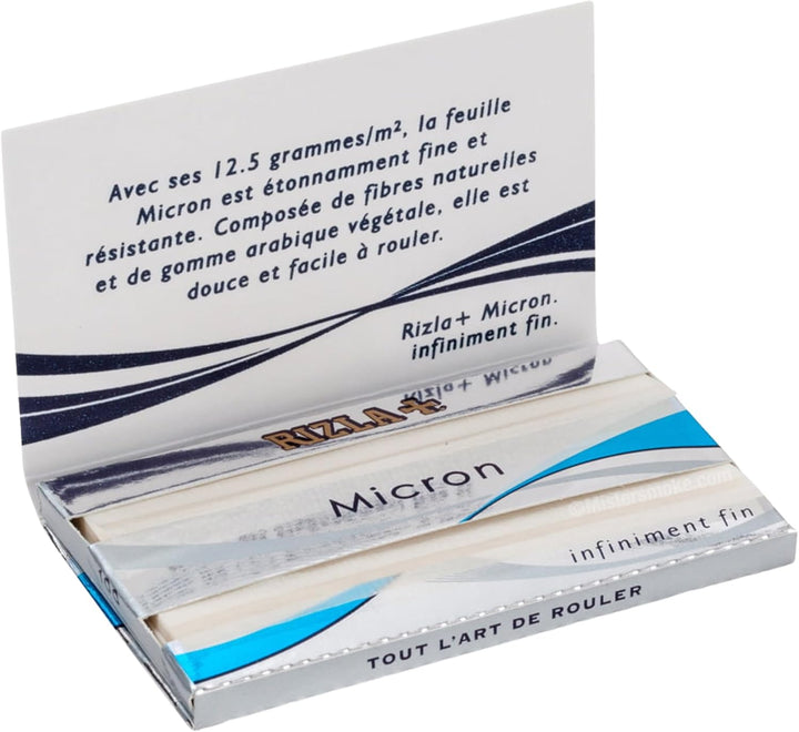 Rizla + Micron Zigarettenpapier 25 Heftchen