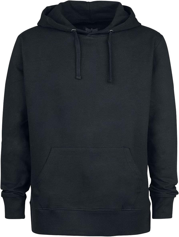 Black Premium by EMP Herren schwarzer Basic Hoodie M