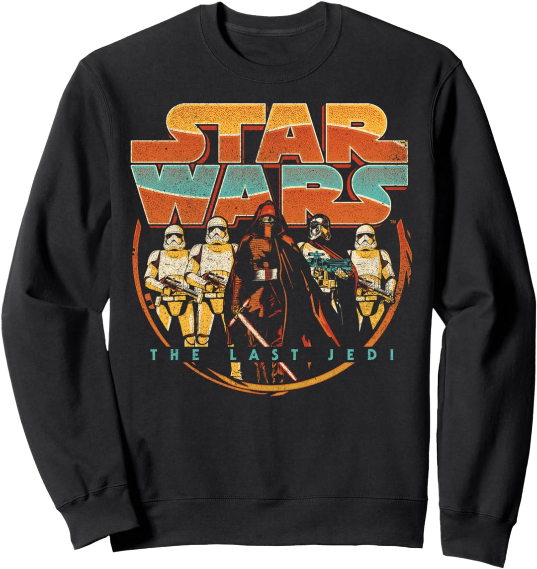 Star Wars Last Jedi Vintage Retro Kylo Ren Sweatshirt