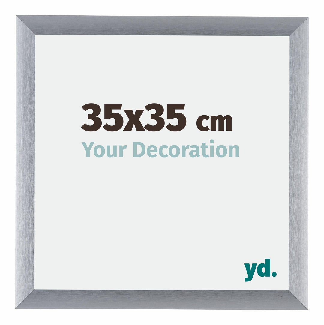 yd. Your Decoration - Bilderrahmen 35x35 cm - Bilderrahmen aus Aluminium mit Acrylglas - Antireflex