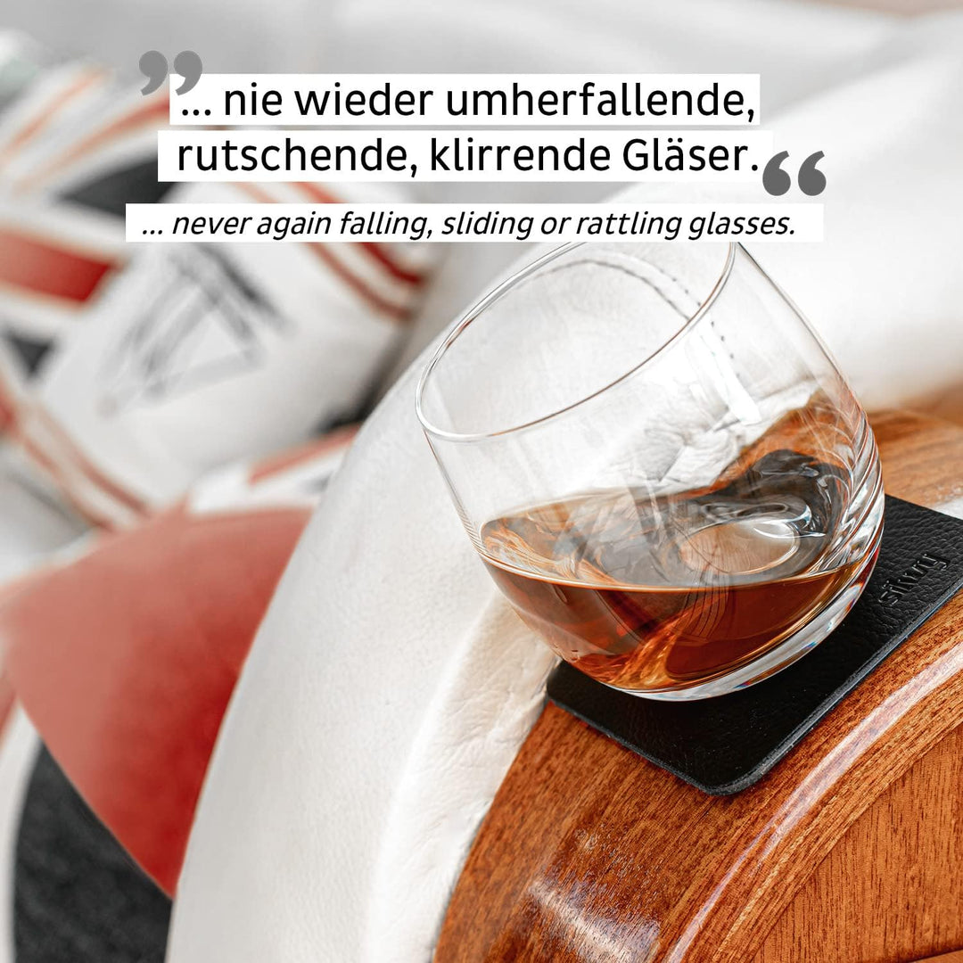 silwy® Magnetgläser, feine Kristallgläser mit perfekt integrierten Magneten und metallischen Nano-Ge