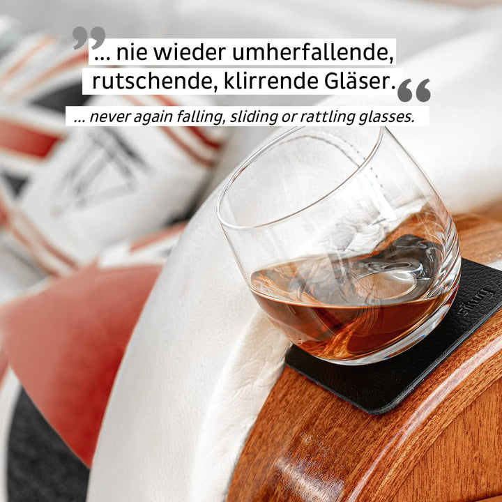 silwy® Magnetgläser, feine Kristallgläser mit perfekt integrierten Magneten und metallischen Nano-Ge