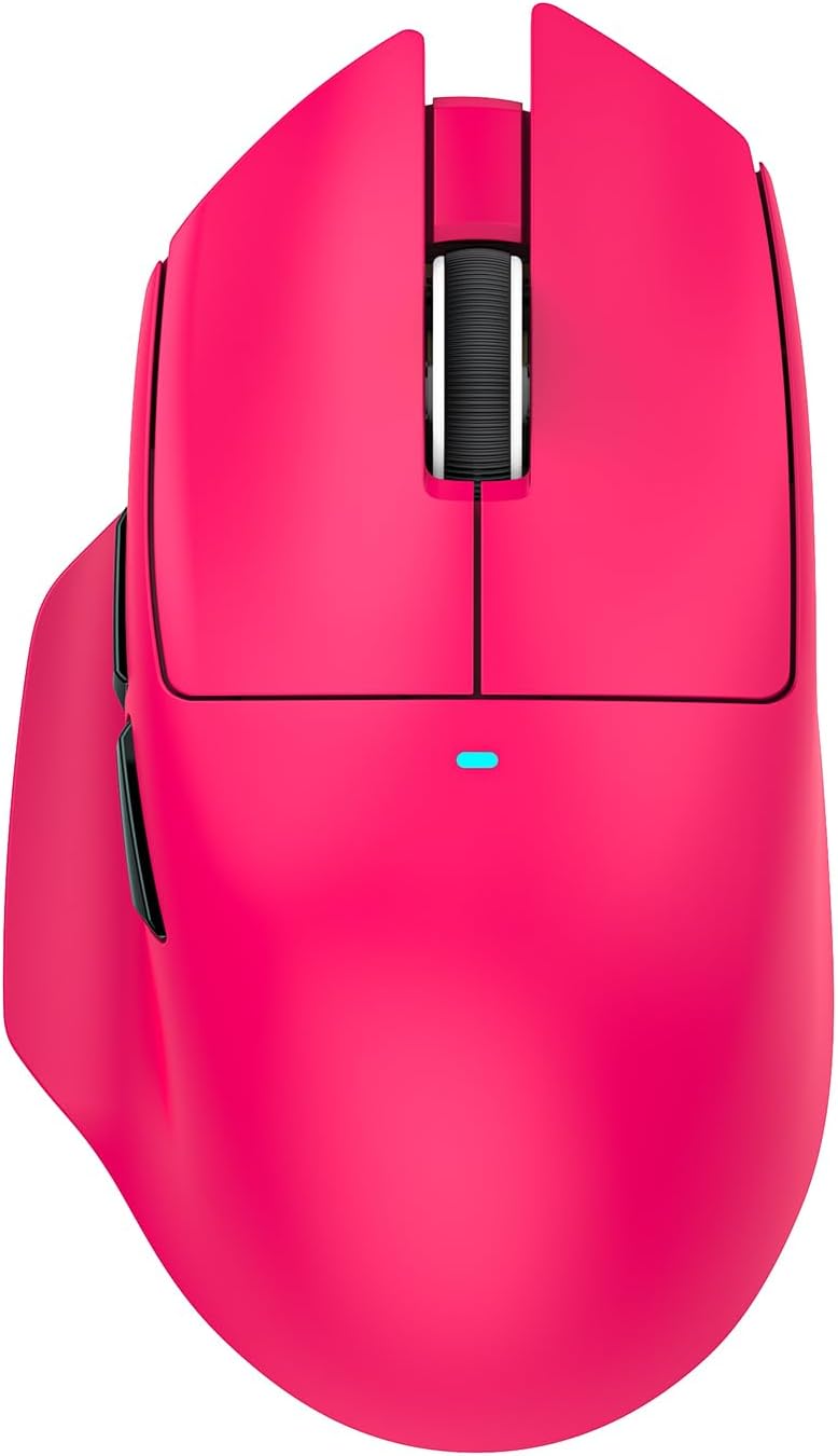 ATTACK SHARK V6 65g Superlight Mouse with Magnetic Charging Dock, PixArt PAW3311 Gaming Sensor, 2500