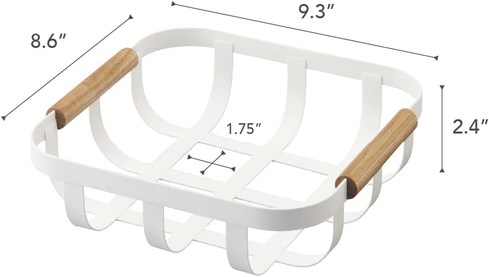 Kitchen basket S - Tosca - white
