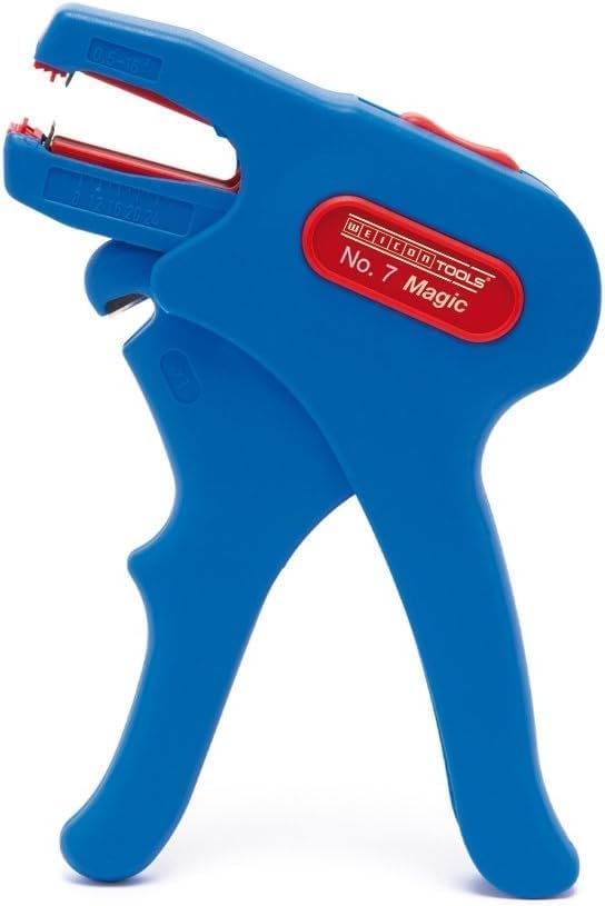WEICON TOOLS Abisolierzange No. 7 Magic | für gängige flexible & massive Leiter von 0,5-16 mm² | ide