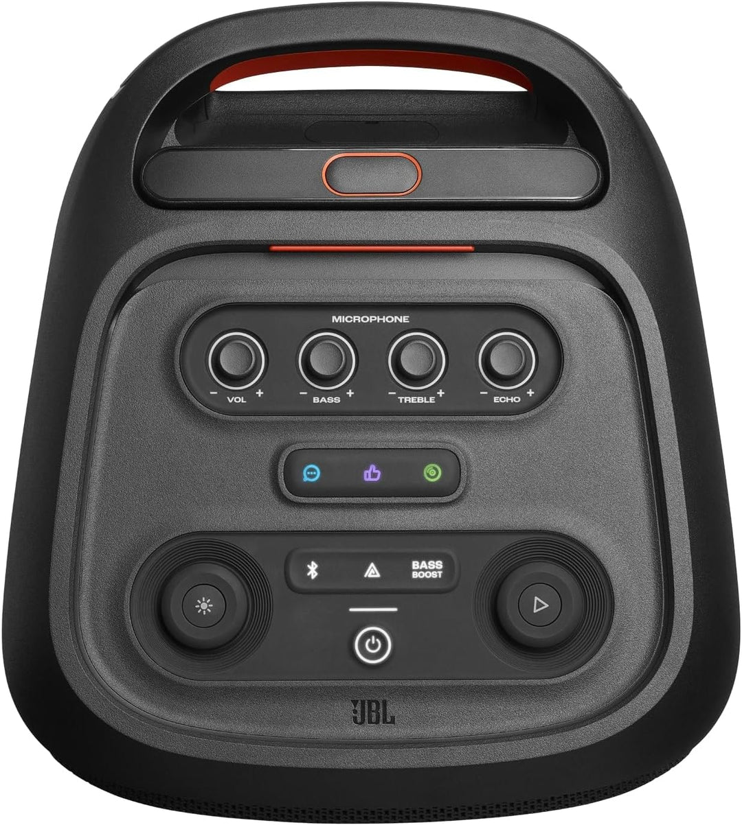 JBL Partybox Stage 320 in Schwarz – Tragbare Bluetooth-Lautsprecher-Box Pro Sound, Lichtshow, KI-Sou