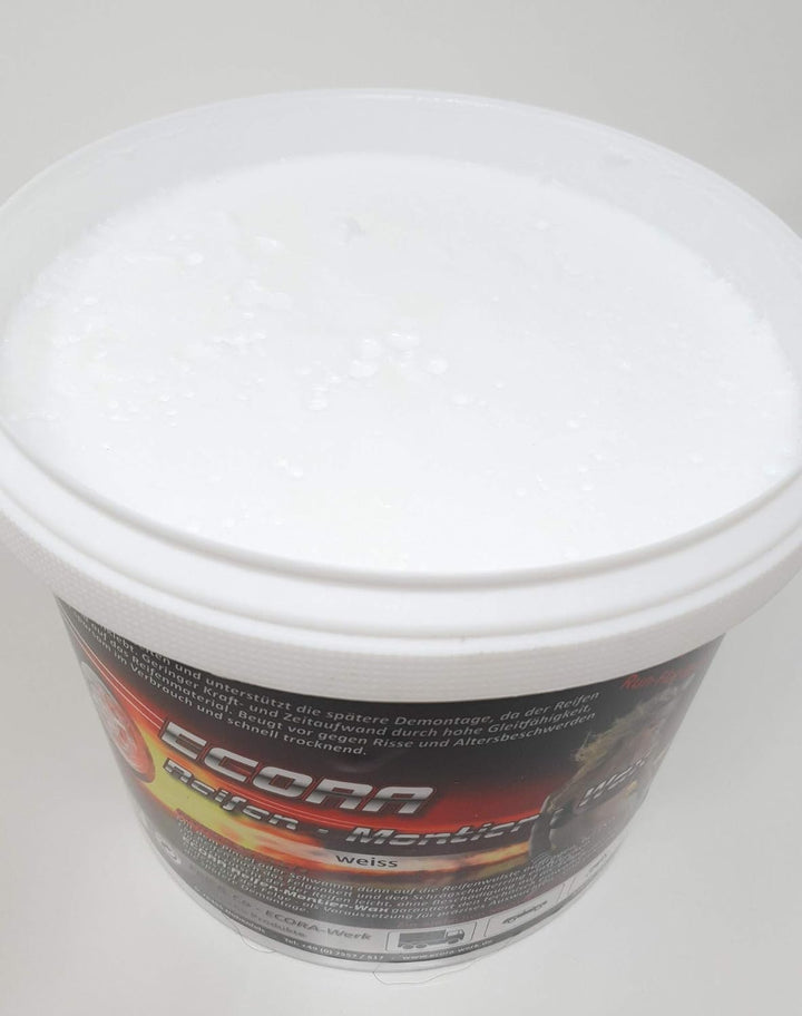 101292 5kg Reifenmontagepaste Montagewax Reifenmontierpaste Montagepaste Weiss
