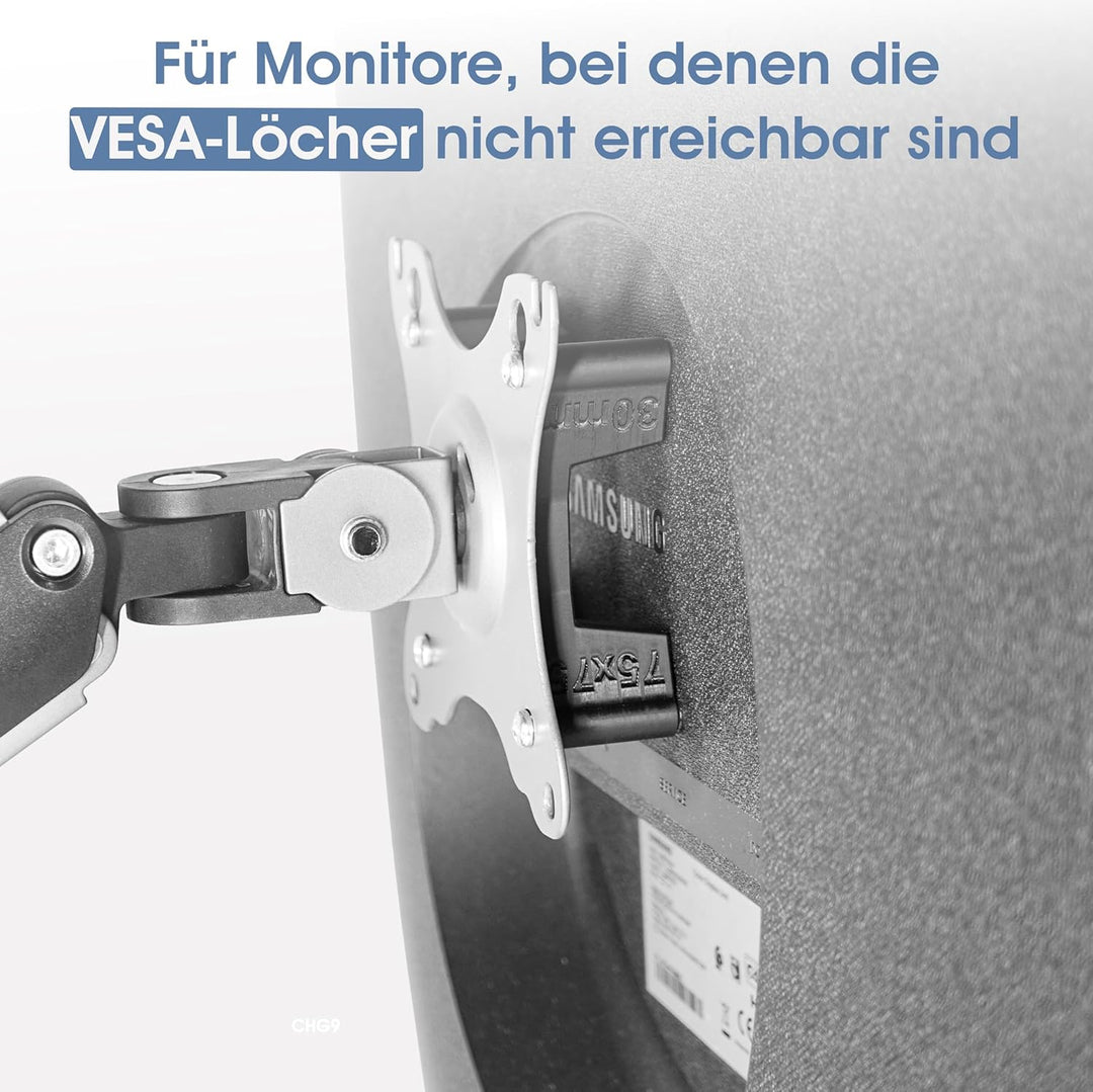 3IDEE Universeller VESA Distanzhalter, Abstandshalter, Spacer - 30mm Distanz - Monitor Halterung Ada
