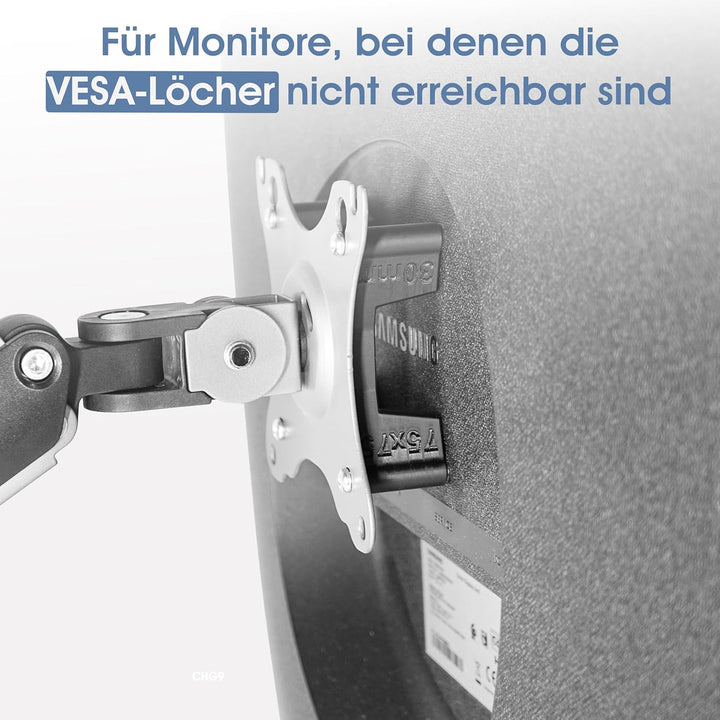 3IDEE Universeller VESA Distanzhalter, Abstandshalter, Spacer - 30mm Distanz - Monitor Halterung Ada