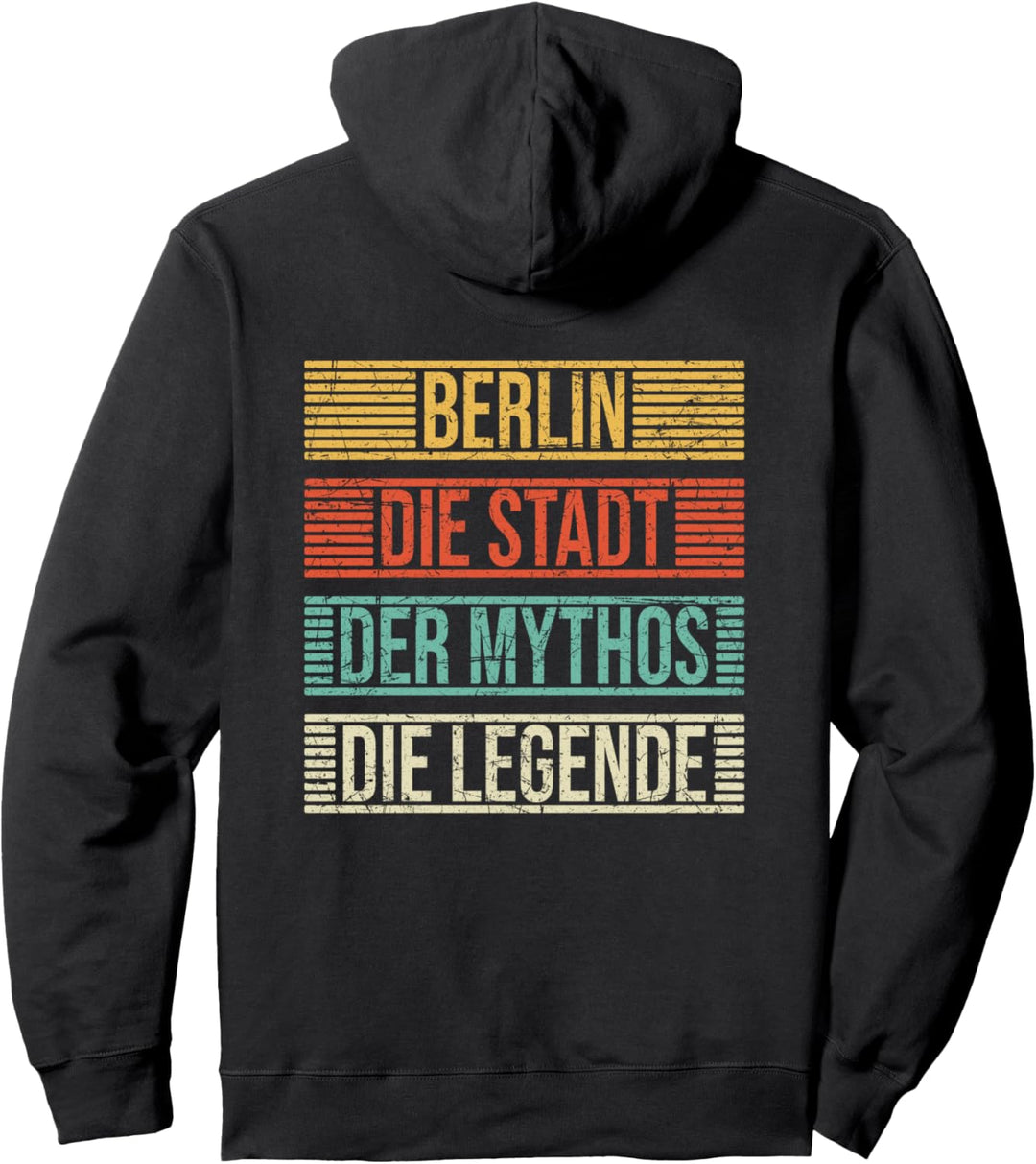 Berlin Die Stadt Der Mythos Die Legende Berliner Berlinerin Pullover Hoodie