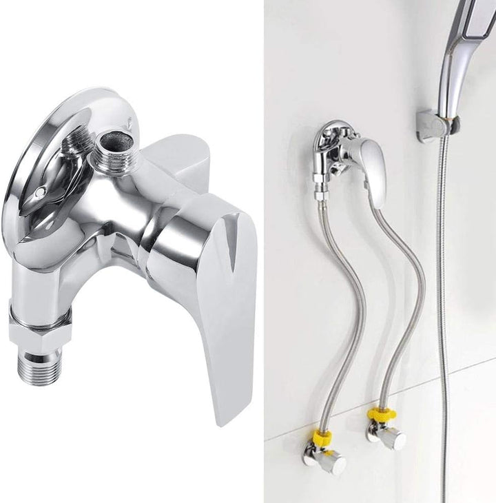TOPINCN Wassermischer Regelventil Dusche Warm/Kalt Wasser Mischbatterie WC Badzubehör MEHRWEG VERPAC