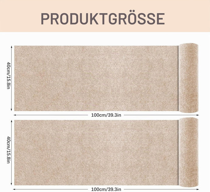 Kratzmatte für Katzen, 2 Stück DIY Kratzbrett Katze, Kratzteppich, Kratzschutz, Kratzwand, Möbelschu