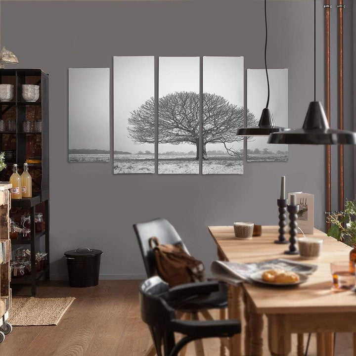 Feeby. Leinwandbild - 5 Teile - Bilder, Wand Bild, Wandbilder, Kunstdruck XXL, 5-Teilig, Typ B, 200x