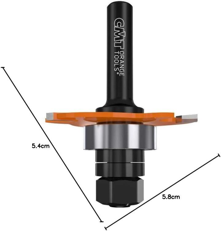 CMT ORANGE TOOLS 922.320.11A - SCHLITZFRÄSER M/ANLAUFLAGER S=8 D=47.6X2