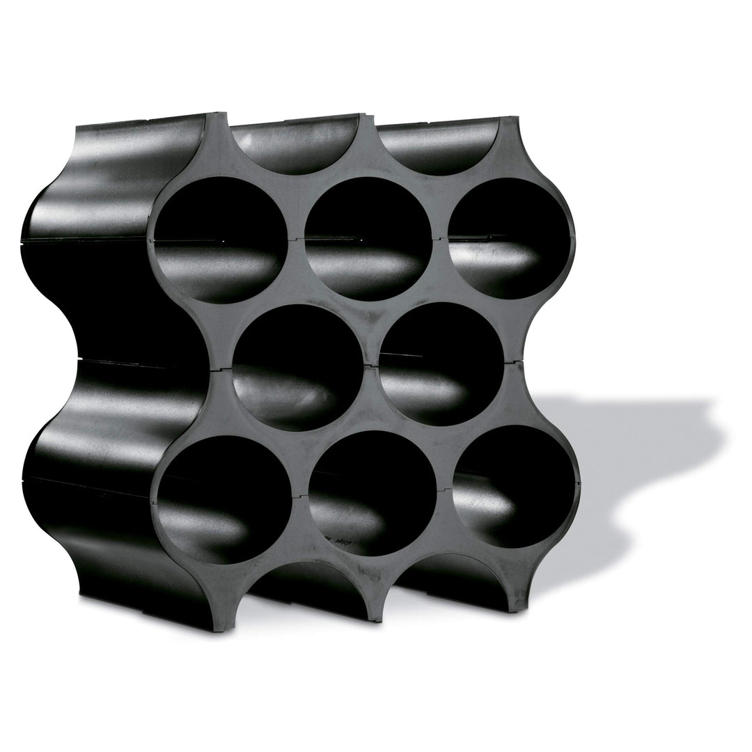 Set-UP Flaschenregal Schwarz, Schwarz