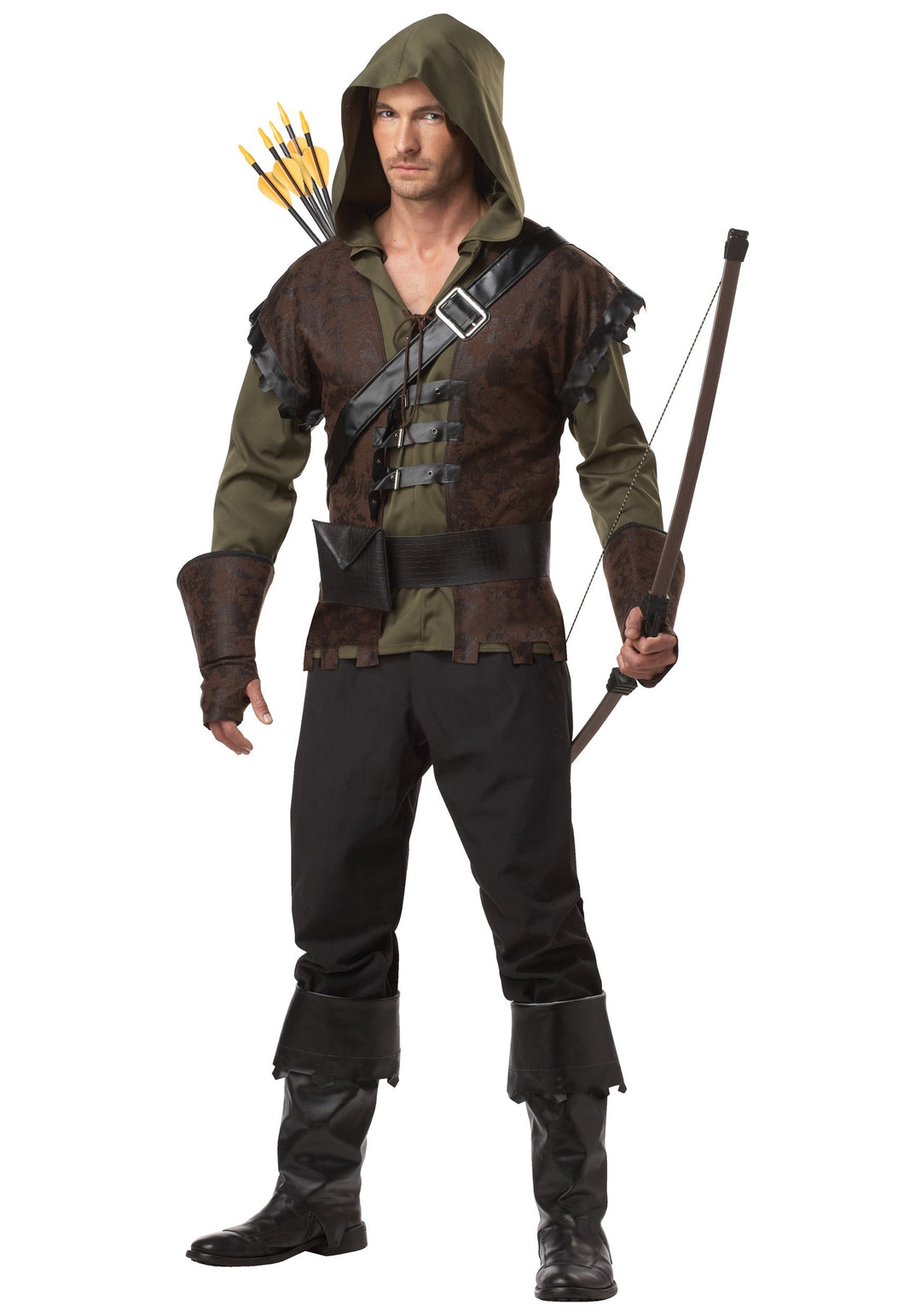 California Costumes Herren Robin Hood Kostüm für Erwachsene, braun, Large L Braun