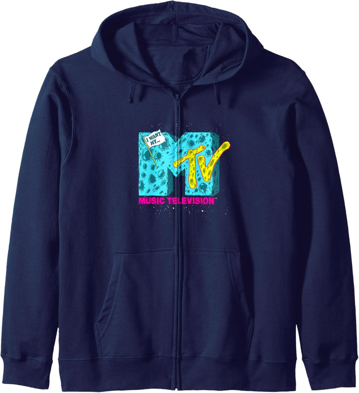 MTV Logo Galaxy Moon Kapuzenjacke