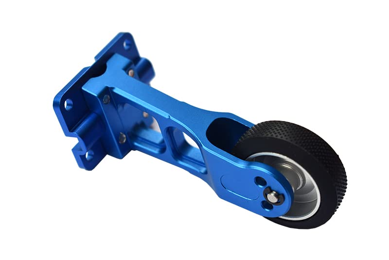 GPM for Tamiya GF01 / WILD Willy 2 Tuning Teile Aluminium Wheelie Bar - 1 Set Blue