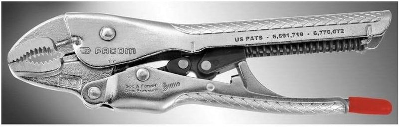 FACOM Gripzange mit Gekröpften Mehrzweck-Backen 150 mm, 1 Stück, 580.6 150mm, 150mm