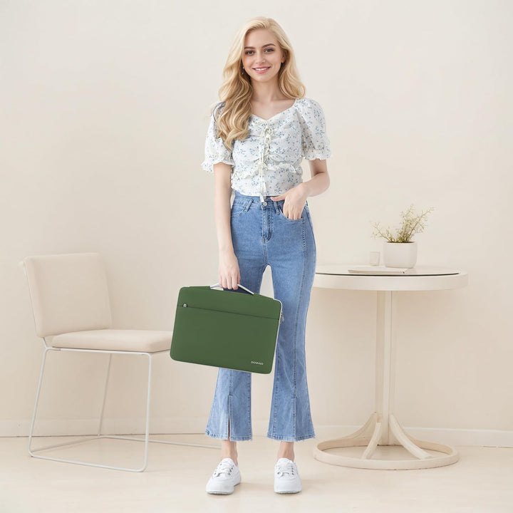 DOMISO 17 Zoll Wasserdicht Laptophülle Laptop Sleeve Case Notebook Hülle Tasche Schutzhülle für 17,3