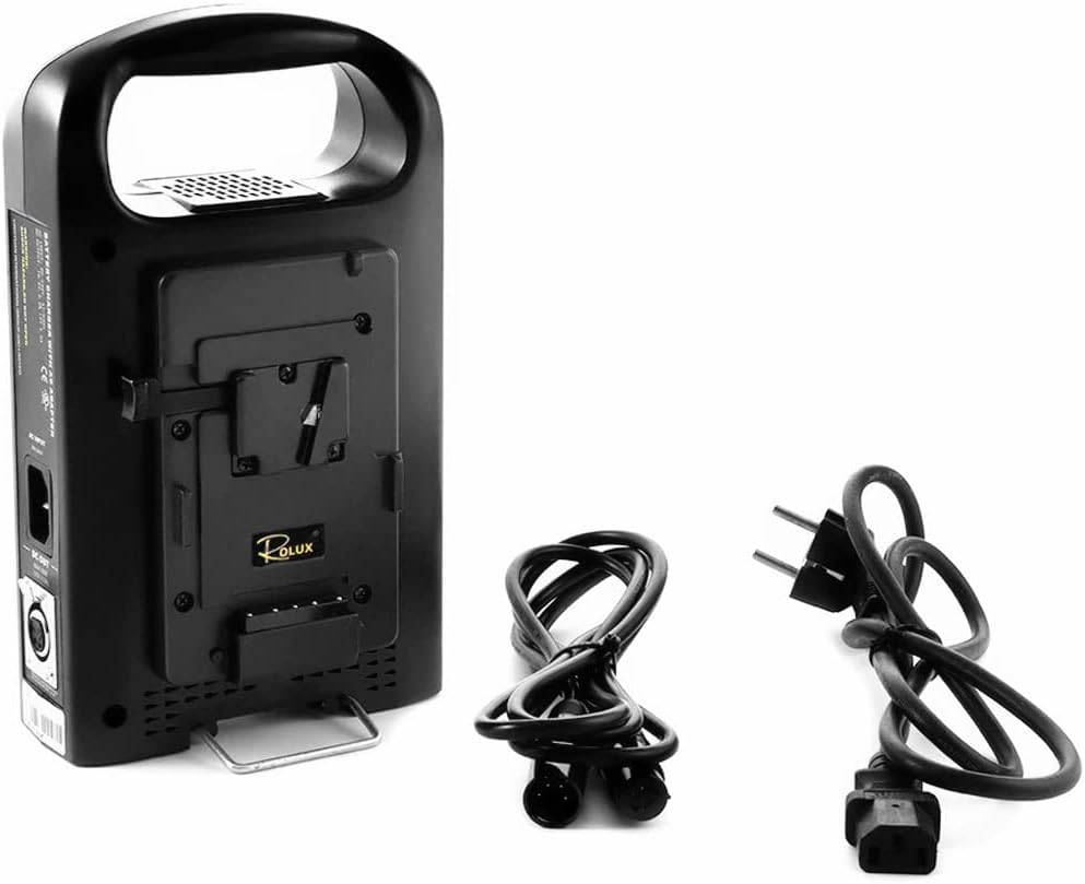 Fomito Dual V-Mount Ladegerät für Alle 14.4V / 14.8V BP Batterien