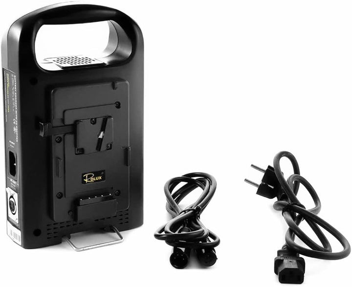 Fomito Dual V-Mount Ladegerät für Alle 14.4V / 14.8V BP Batterien