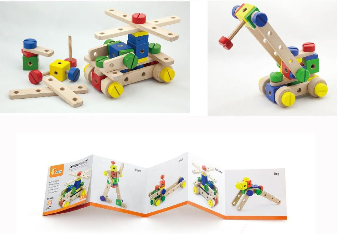 Viga Toys - Holzbaukasten