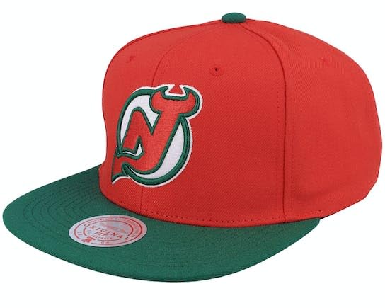 Mitchell & Ness New Jersey Devils NHL Team 2 Tone Snapback Cap Kappe Basecap