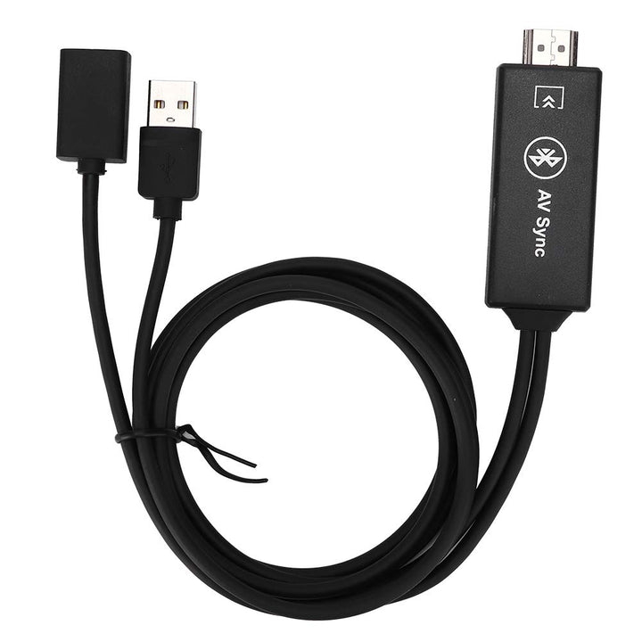 Tonysa Handy-zu-TV-Kabel 1080P USB/Typ-C-zu-HDMI-Adapter Spiegel Handy-Bildschirm zu TV/Projektor/ A