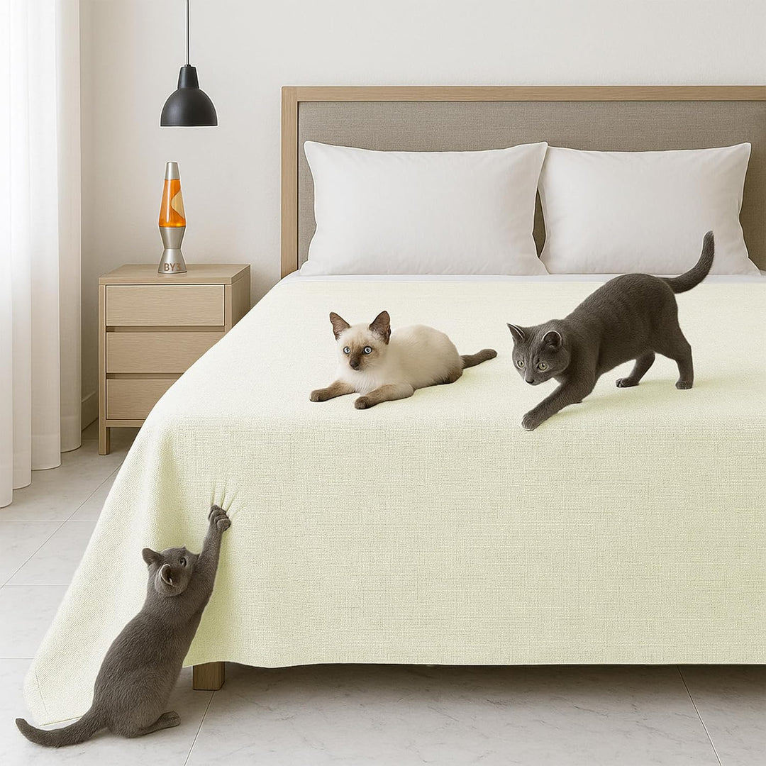 Byour3 - Bettüberwurf Bio-Baumwolle Gemischte Doppelbett Einzelbett Queen Size Bettdecke Sommer Früh