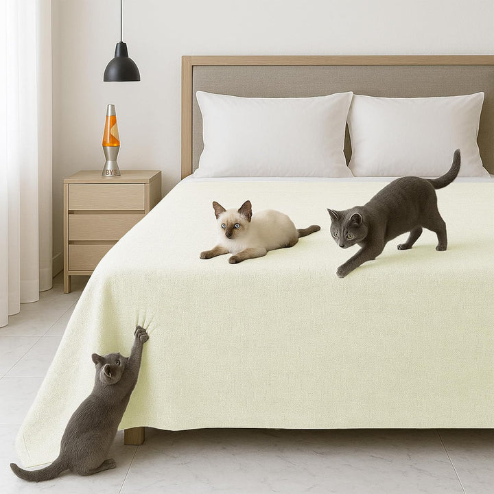 Byour3 - Bettüberwurf Bio-Baumwolle Gemischte Doppelbett Einzelbett Queen Size Bettdecke Sommer Früh
