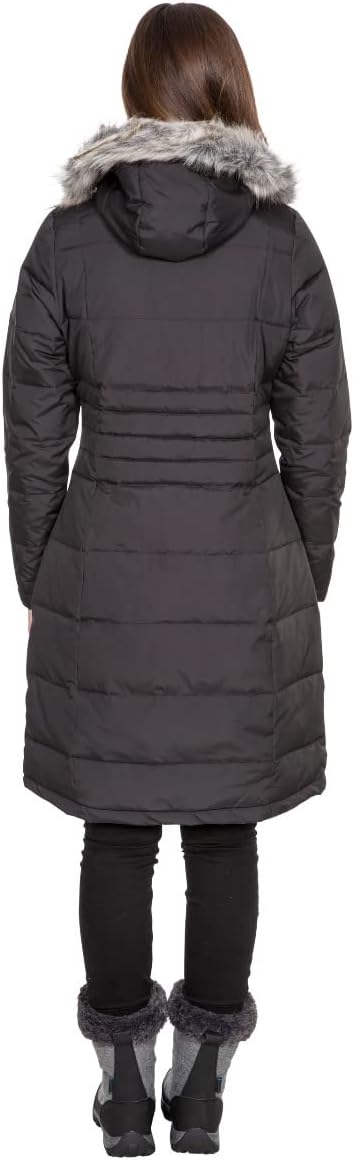 Trespass Damen Phyllis Daunenjacke, Schwarz