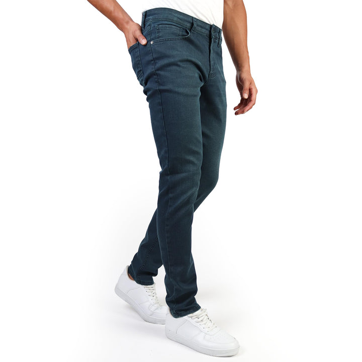 HALAT'S Herren Jeans Slim Fit - Baumwolle Jeanshose Stretch für Herren mit Schlanke Elastizität 30W