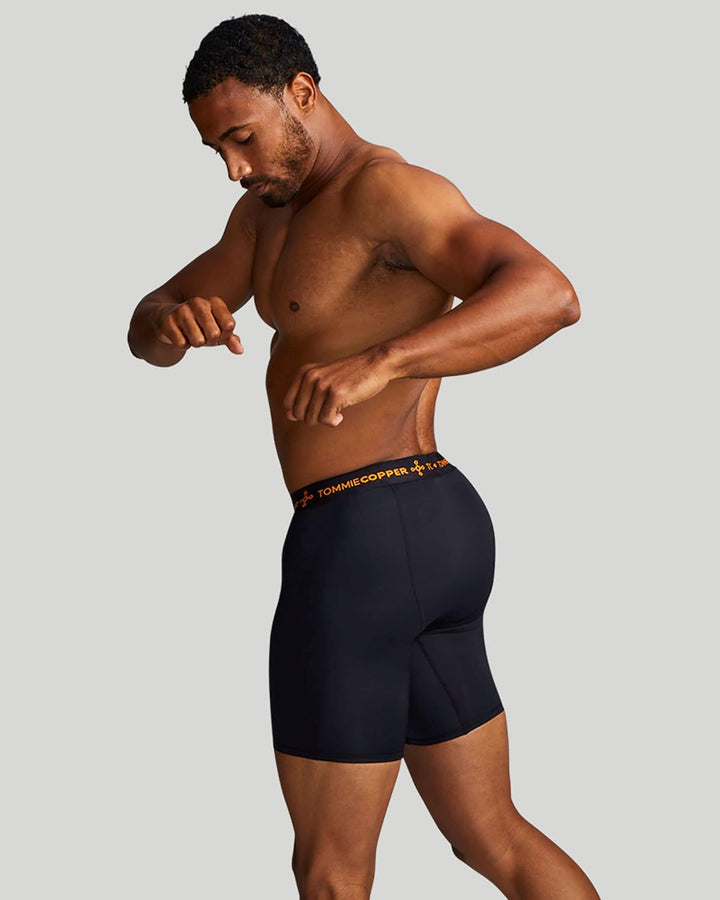 Tommie Kupfer Herren Compression Short mit Fly S Schwarz, S Schwarz