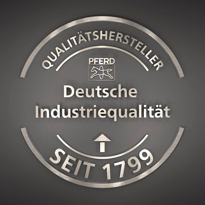 PFERD POLIVLIES-Fächerscheibe, 5 Stück, 115mm, A240, fein, X-LOCK (22,23 mm), 44694203 – für schnell
