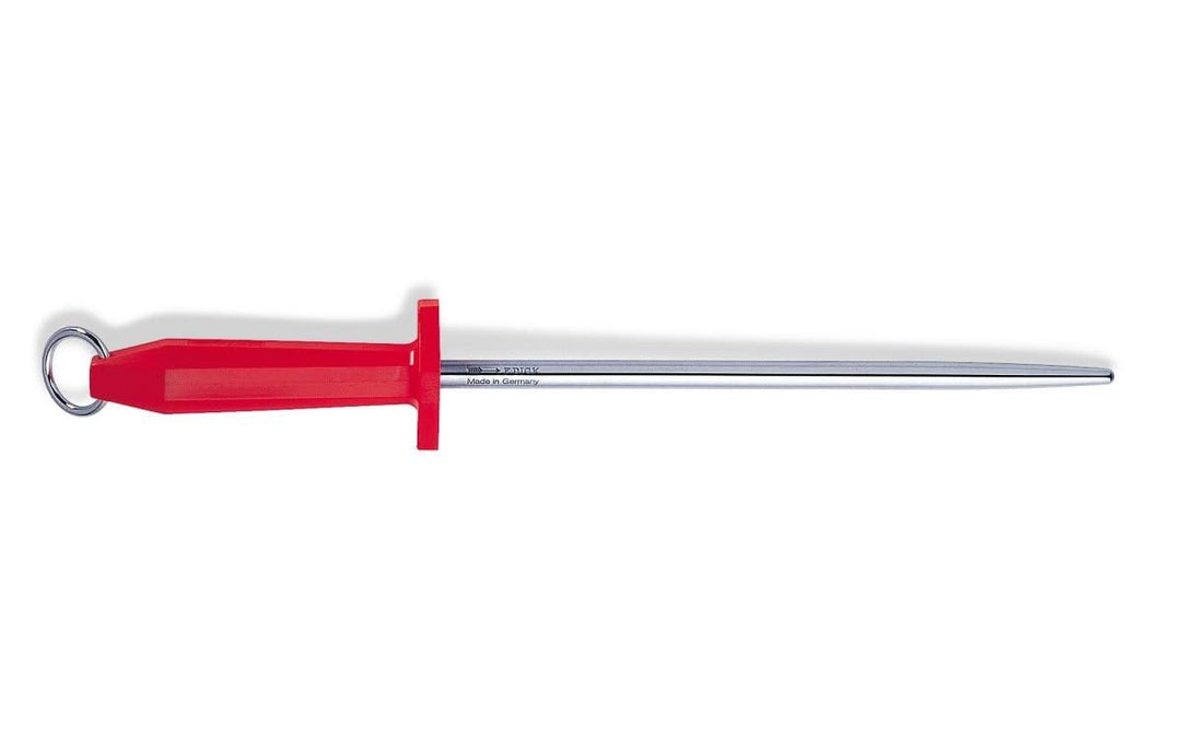 Fleischerstahl 25 cm Poliert rund - Dick