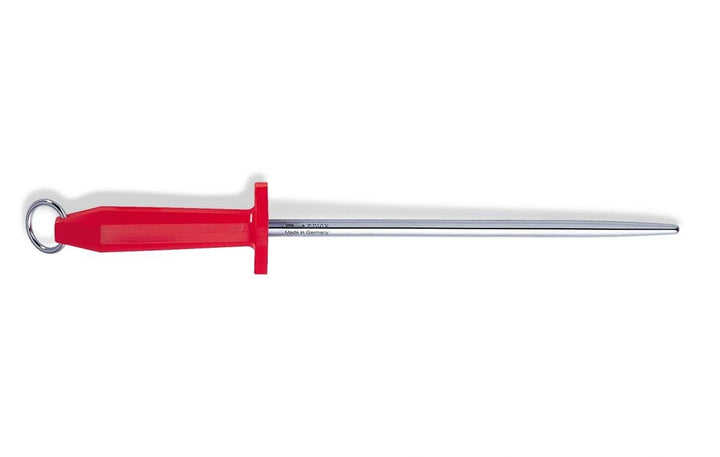 Fleischerstahl 25 cm Poliert rund - Dick