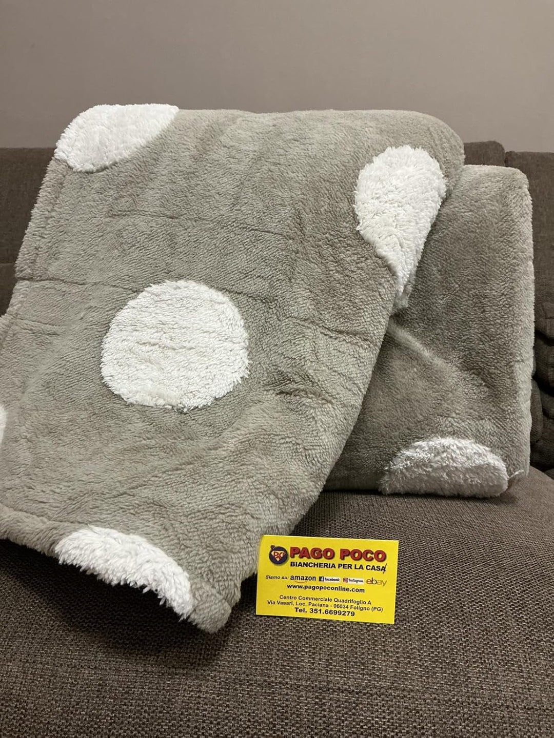 Plaid oder Decke aus sehr weicher Mikrofaser, schottisches Design, Rückseite Lammfell, in allen Grös