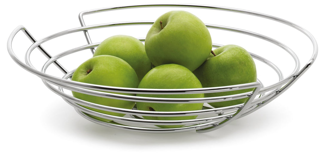 Blomus 68481 Wires Korb Ø 36 cm, Silber 10 x 36 x 36 cm, 10 x 36 x 36 cm