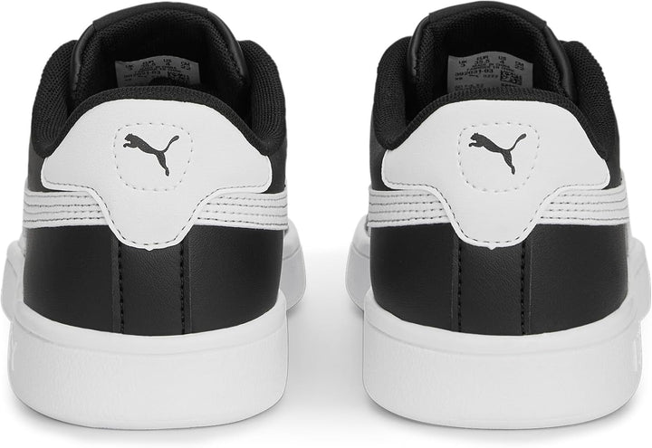 PUMA Unisex Kinder Smash 3.0 L Jr Sneaker, Puma Black Puma White