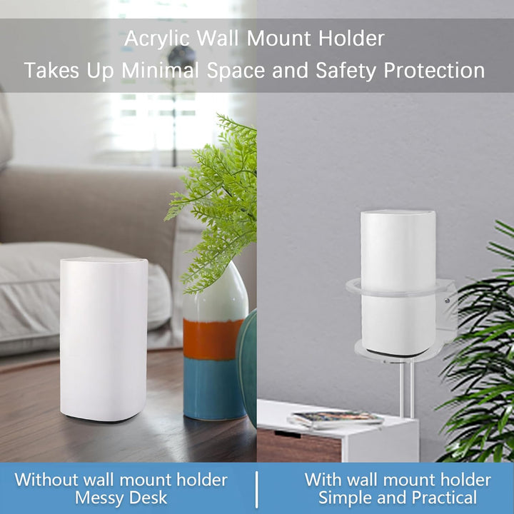 HOLACA Wandhalterung kompatibel mit Linksys Velop Pro WiFi 6E Mesh-System und TP-Link Deco X90 AX660
