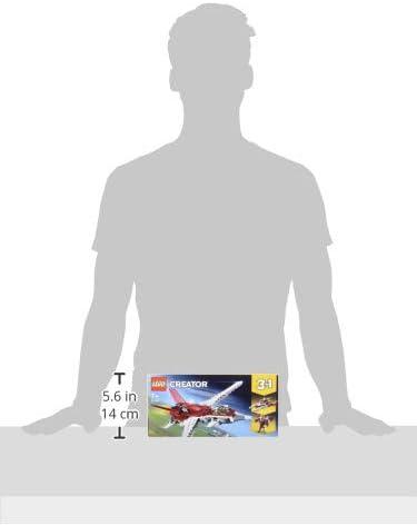 LEGO 31086 Creator Flugzeug der Zukunft, Raumschiff der Zukunft oder Roboter der Zukunft, 3-in-1 Bau