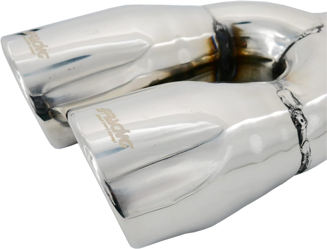 Simoni Racing TRX/87R Oval Endrohr, Doppel-Offset-Universal-Recht