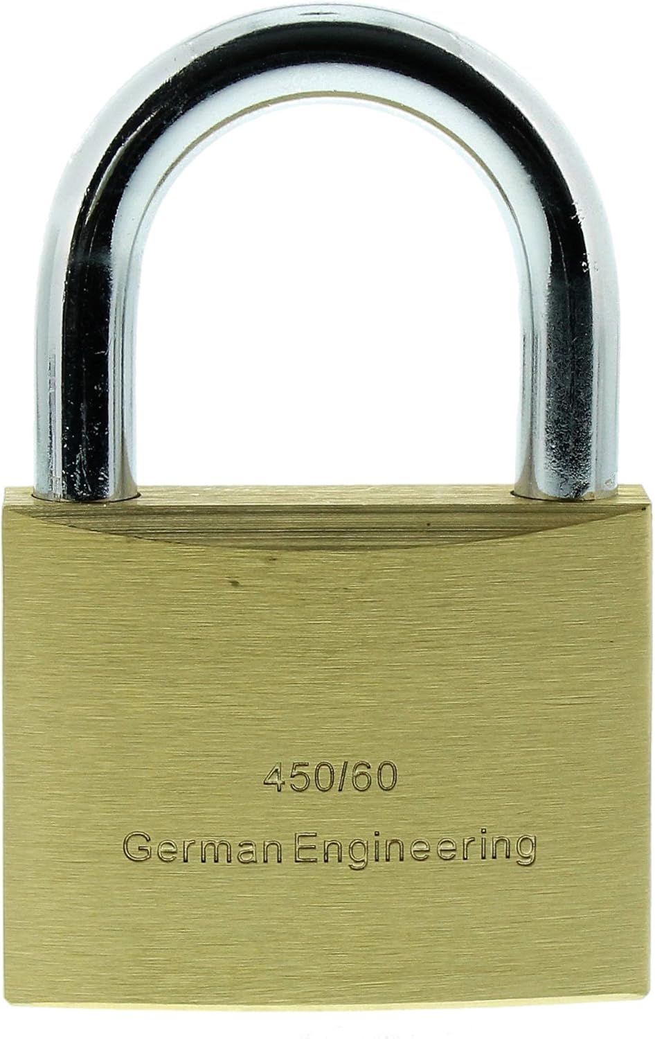 Burg-Wächter Vorhängeschloss, Boccia 450 60 SB, Inkl. 1 Schlüssel, Bügelstärke: 9,5 mm 60 mm, 60 mm