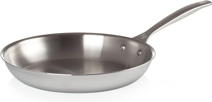 Le Creuset Pfanne aus 3-ply PLUS Edelstahl, 30 cm, 96600230001600 30 cm Unbeschichtet, 30 cm Unbesch